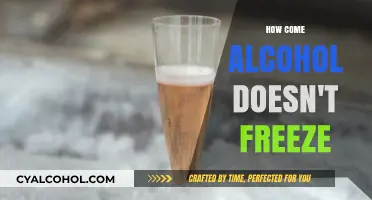 Why Alcohol Resists Freezing: Unraveling the Science Behind Its Unique Properties