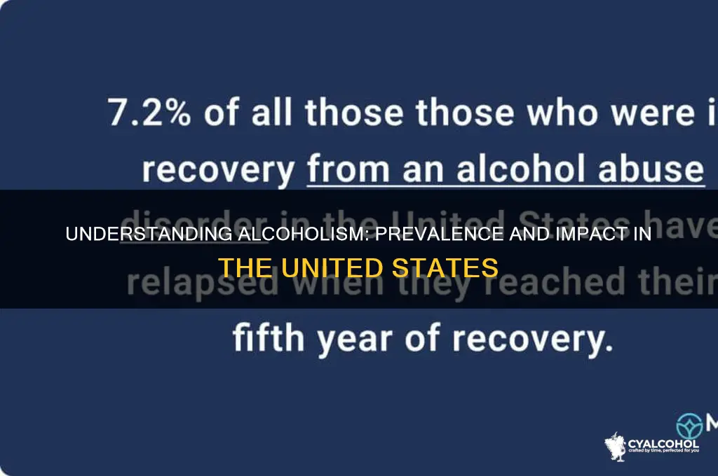 how common is alcoholism in the united states