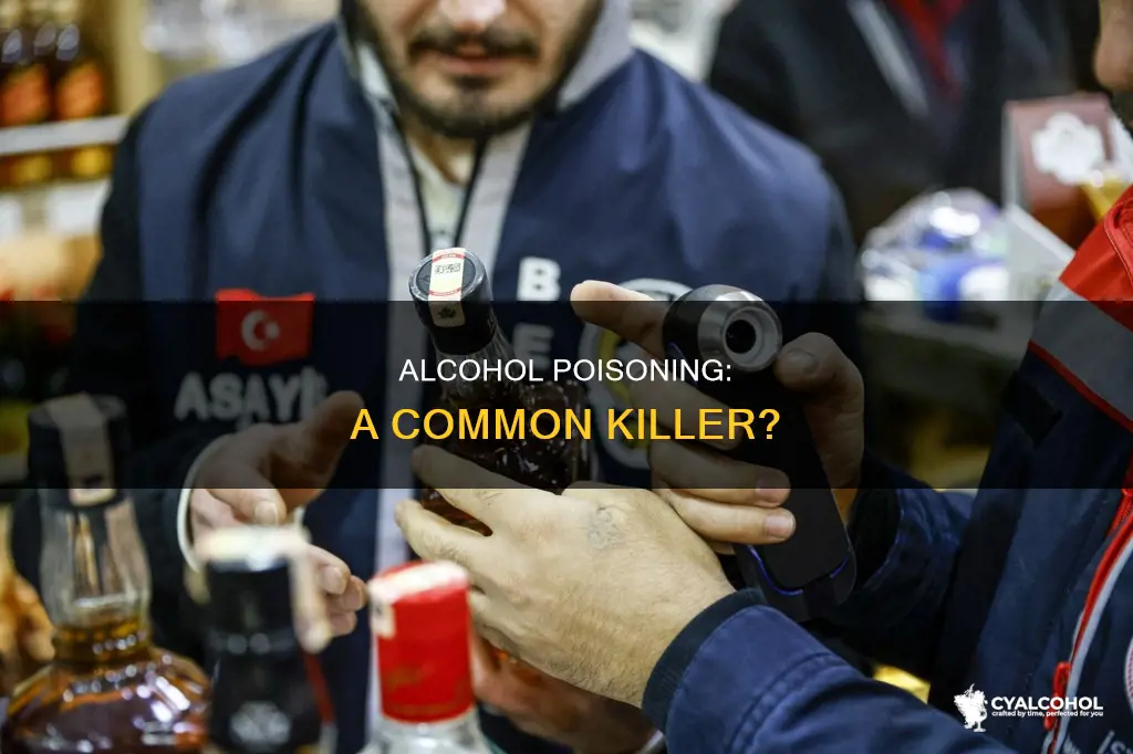 how common is it to die from alcohol poisoning