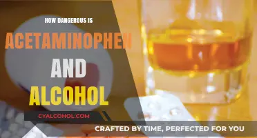 Acetaminophen and Alcohol: Understanding the Risks and Potential Dangers