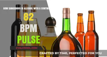 Alcohol's Deadly Rhythm: 82 BPM Pulse Danger