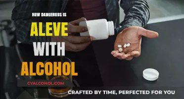 Aleve and Alcohol: Understanding the Risks and Potential Dangers