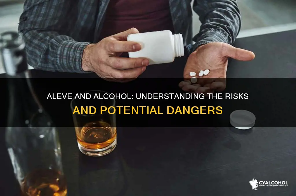 how dangerous is aleve with alcohol