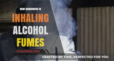 Inhaling Alcohol Fumes: Unseen Dangers and Potential Health Risks