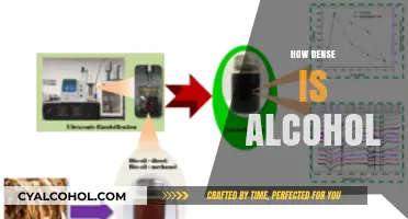 Exploring Alcohol Density: Understanding Its Weight and Volume Properties