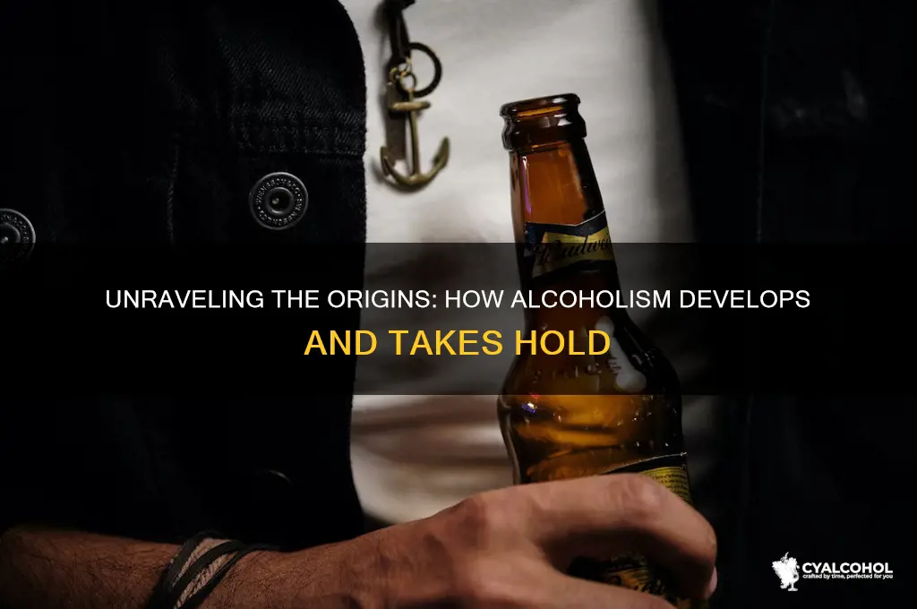 how did alcoholism develop