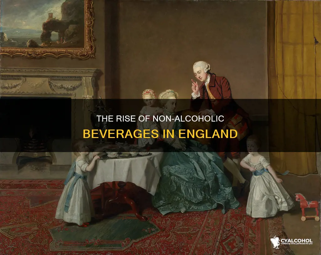 how did non alcoholic beverages become popular in england