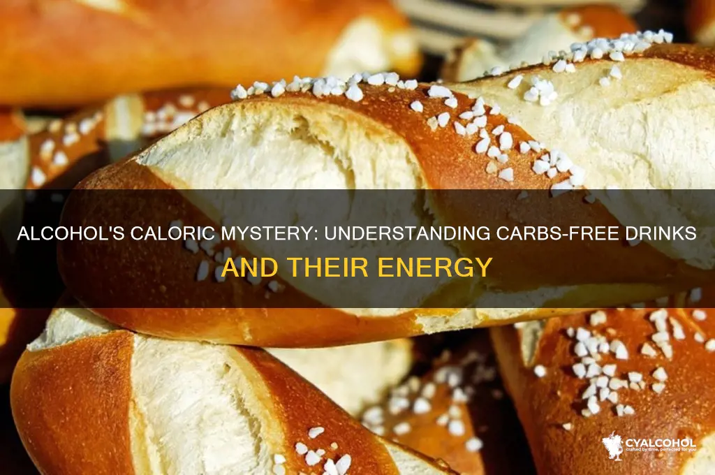 how do alcohol have calories but no carbs