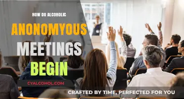 Understanding the Opening Rituals of Alcoholics Anonymous Meetings