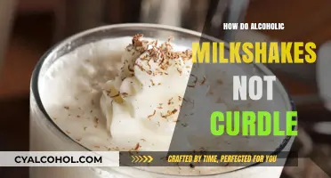 Why Alcoholic Milkshakes Stay Smooth: The Science Behind No Curdling