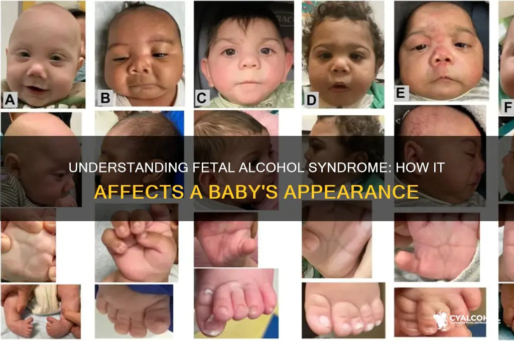 how do babies look with fetal alcohol syndrome