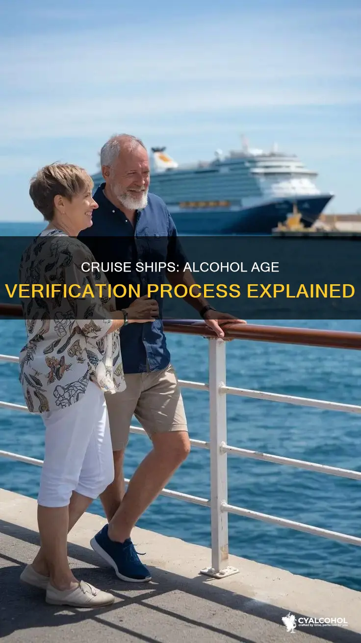 how do cruise ships identify age for consumtion of alcohol