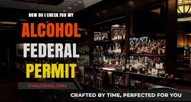 Federal Alcohol Permit: Check Your Status