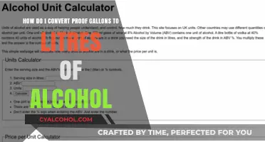 Converting Proof Gallons to Litres: A Simple Guide