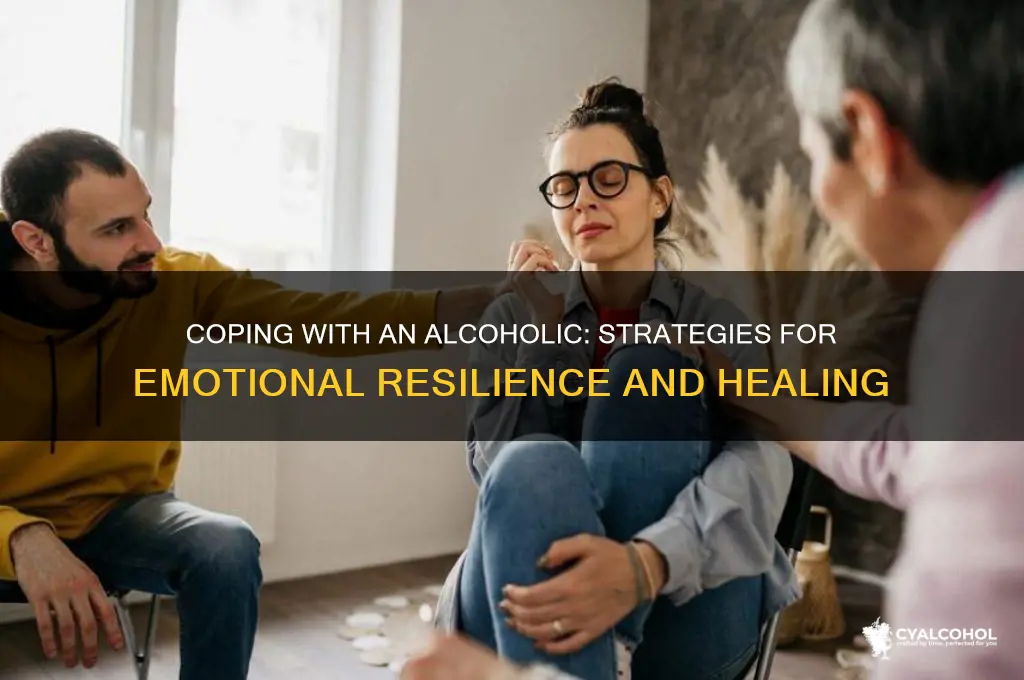 how do i cope living with an alcoholic
