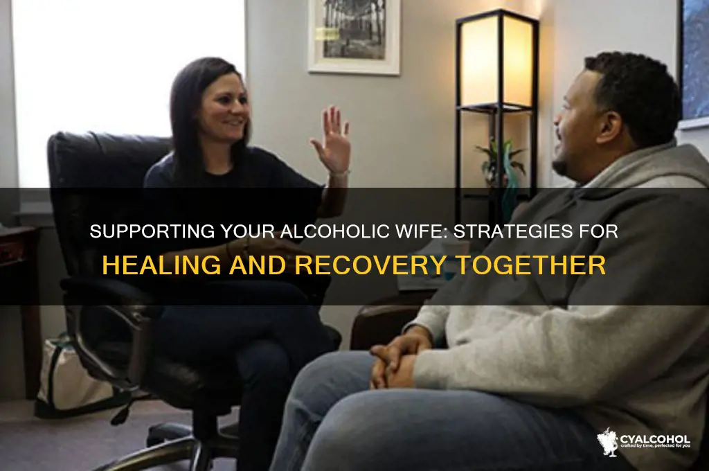how do i deal with an alcoholic wife