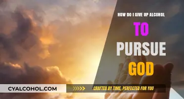 Pursuing God: Giving Up Alcohol