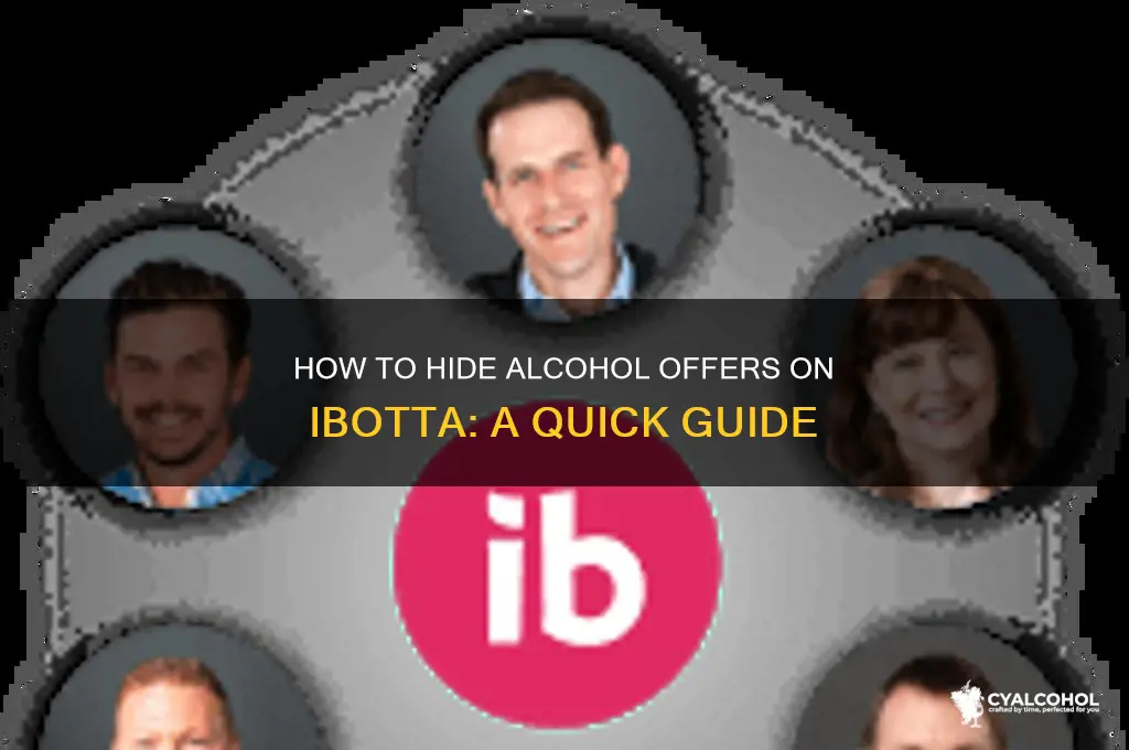 how do i hide alcohol offers on ibotta