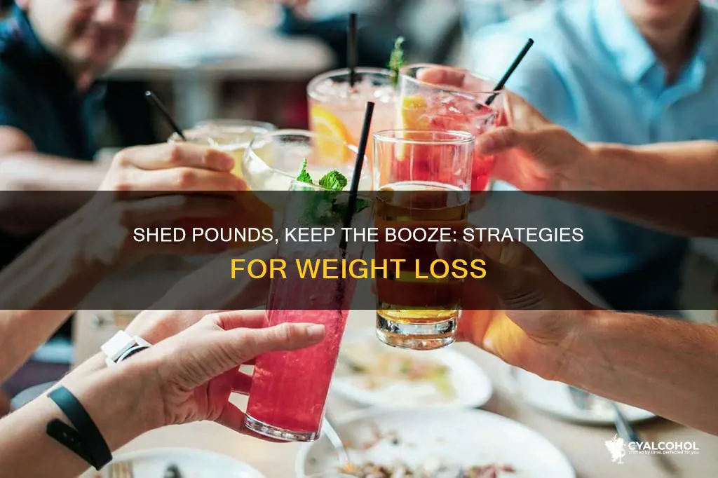 how do i lose weight without giving up alcohol