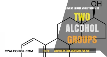 Naming Compounds With Multiple Alcohol Groups