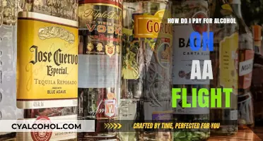 Alcohol on AA Flights: Payment Options Explained