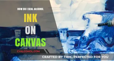 Sealing Alcohol Ink on Canvas: Techniques for Long-Lasting Vibrancy