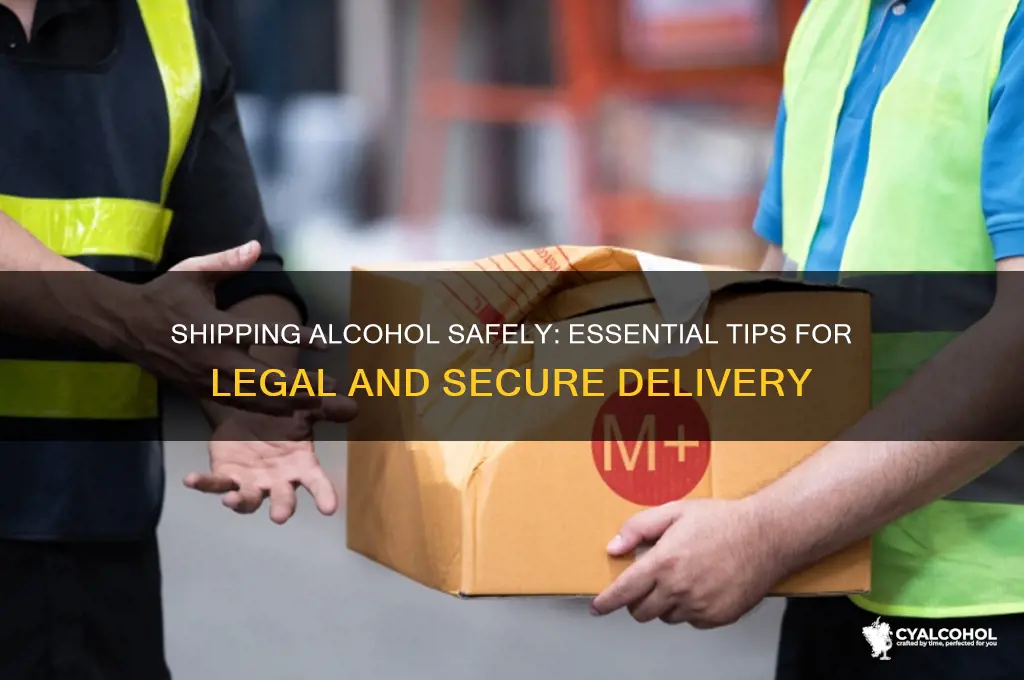 how do i ship alcohol