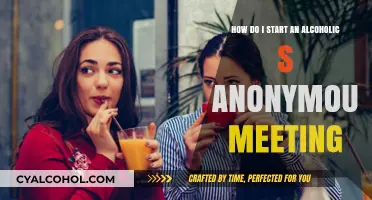 Starting an Alcoholics Anonymous Meeting: A Guide