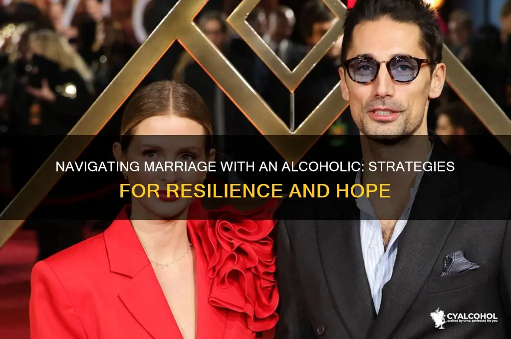 how do i stay married to an alcoholic
