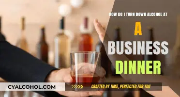 Declining Alcohol at Business Dinners: Strategies for Success