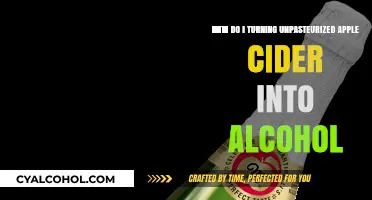 Fermenting Apple Cider: Turning it into Alcohol
