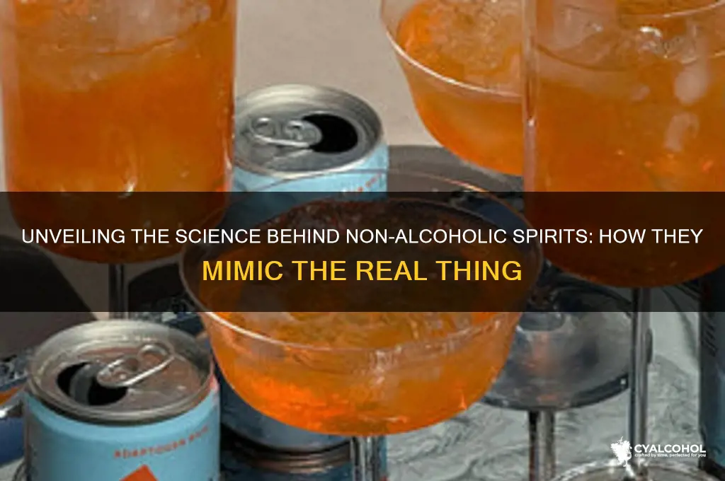 how do non alcoholic spirits work