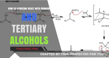 Oxidizing Agents: Primary and Tertiary Alcohol Reactions