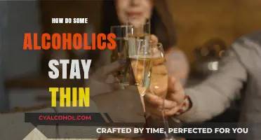 Why Some Alcoholics Remain Slim Despite Heavy Drinking Habits