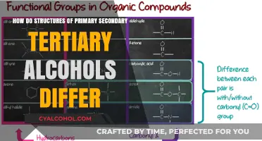 Understanding Alcohol Structures: Primary, Secondary, Tertiary