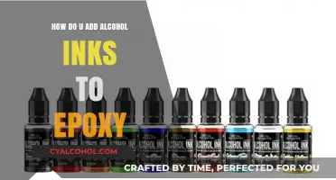 Mastering the Art of Adding Alcohol Inks to Epoxy Resin