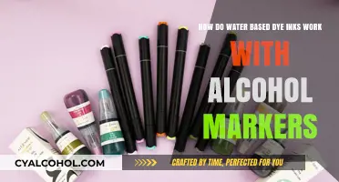 Combining Alcohol Markers and Water-Based Dye Inks: What's the Effect?