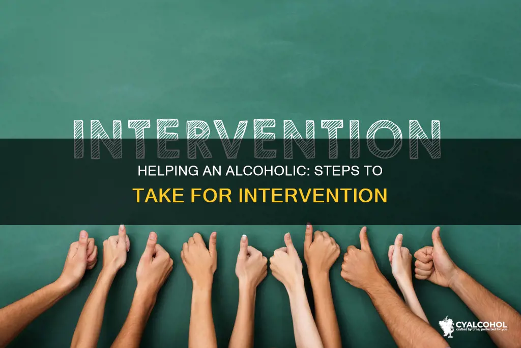 how do you approach a person that needs alcoholic