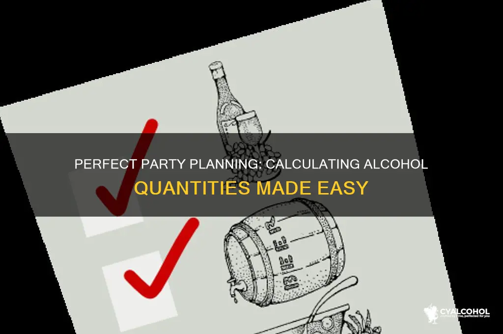 how do you calculate alcohol for a party