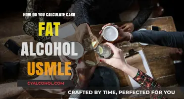 Mastering Carb, Fat, Alcohol Calculations for USMLE Success
