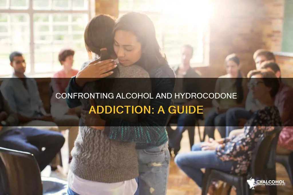 how do you deal with an alcoholic an hydrocodone addict