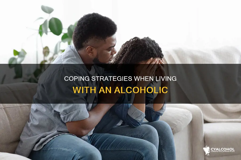 how do you deal with living with an alcoholic