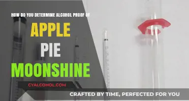 Measuring Alcohol Content: Apple Pie Moonshine Proofing