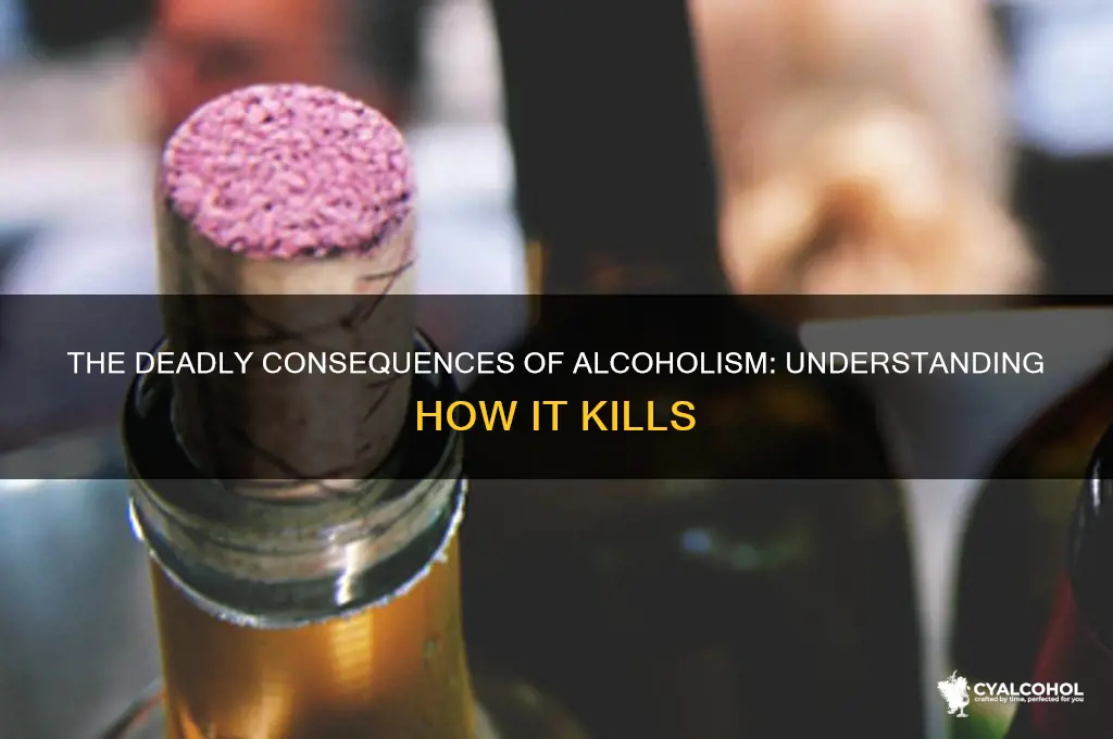 how do you die from alcoholism