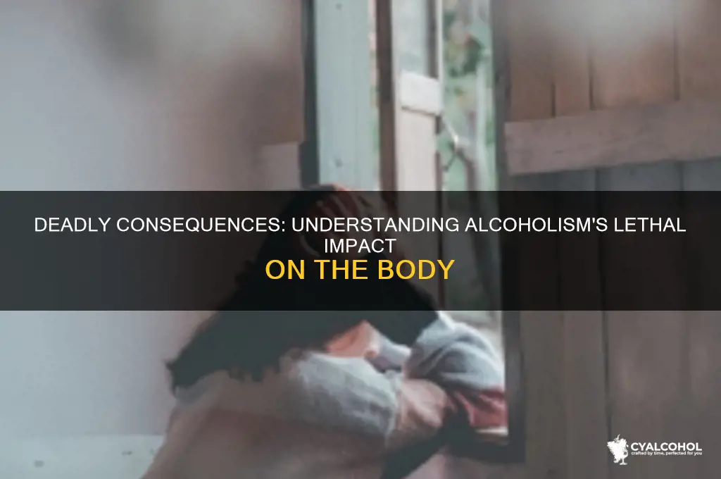 how do you die from being an alcoholic