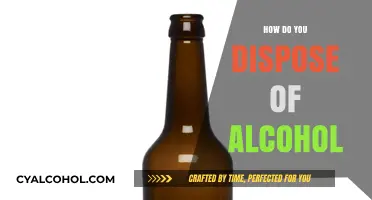 Safe and Responsible Ways to Dispose of Unused Alcohol at Home