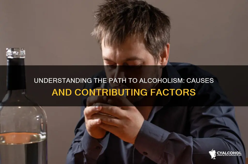 how do you end up with an alcoholic