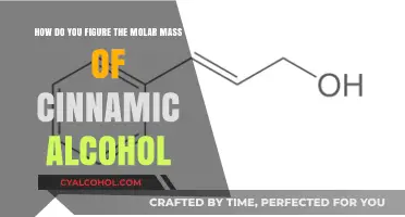 Calculating Molar Mass of Cinnamic Alcohol