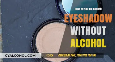Repair Cracked Eyeshadow: Alcohol-Free Methods to Restore Your Palette