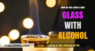 The Art of Layering a Shot Glass
